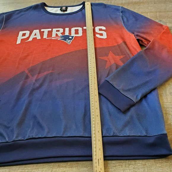 NFL Team Apparel "Patriots" Size 2XL Long Sleeve Shirt - Picture 6 of 7